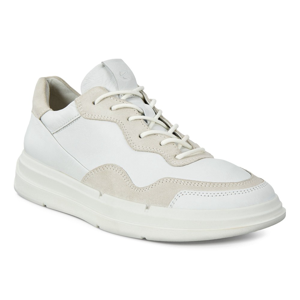 ECCO Womens Sneakers White - Soft X - KZL-724305